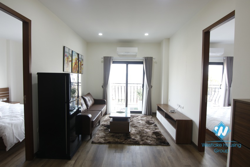 Brand new 2 bedrooms apartment for rent in Dao Tan, Ba Dinh